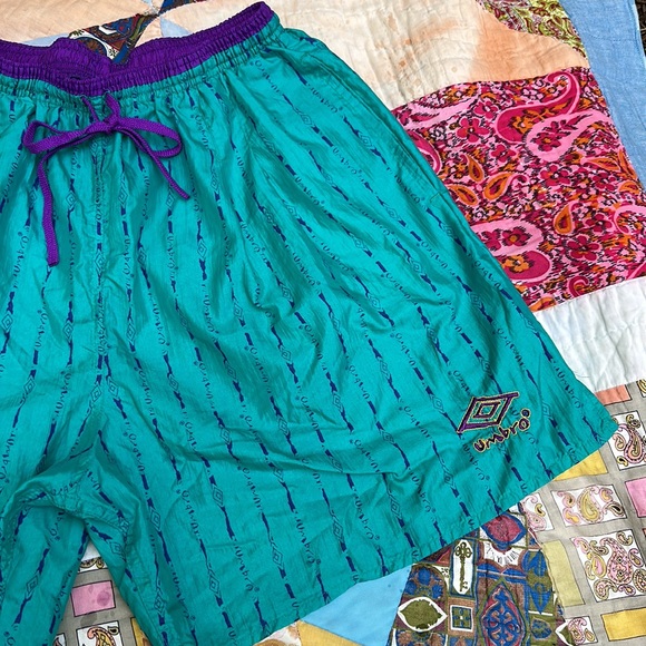 Vintage 90’s Umbro Sand Soccer Shorts-Size Large - Picture 2 of 10